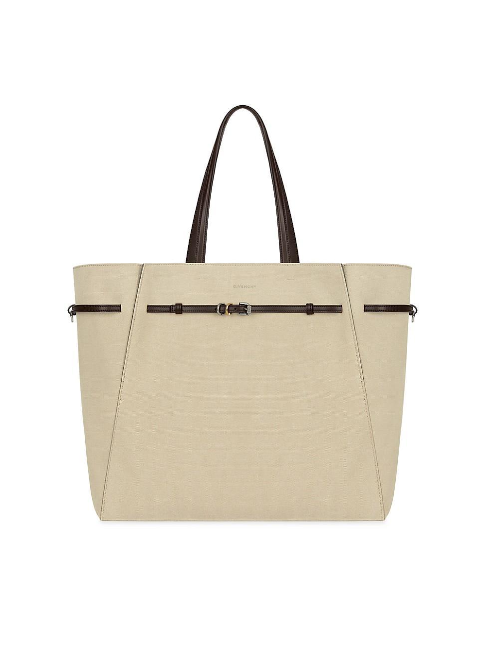 Womens Large Voyou Tote Bag in Canvas Product Image