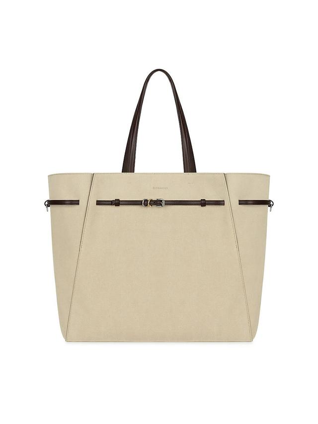 Womens Large Voyou Tote Bag in Canvas Product Image