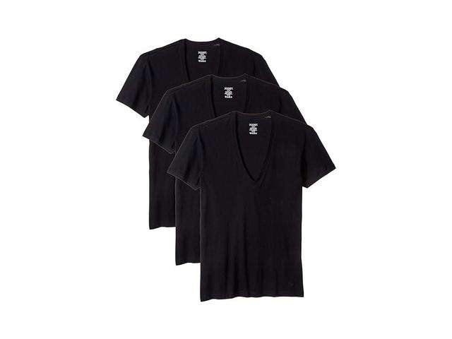 2(X)IST Essential 3-Pack Slim Fit Deep V-Neck T-Shirt Men's T Shirt Product Image