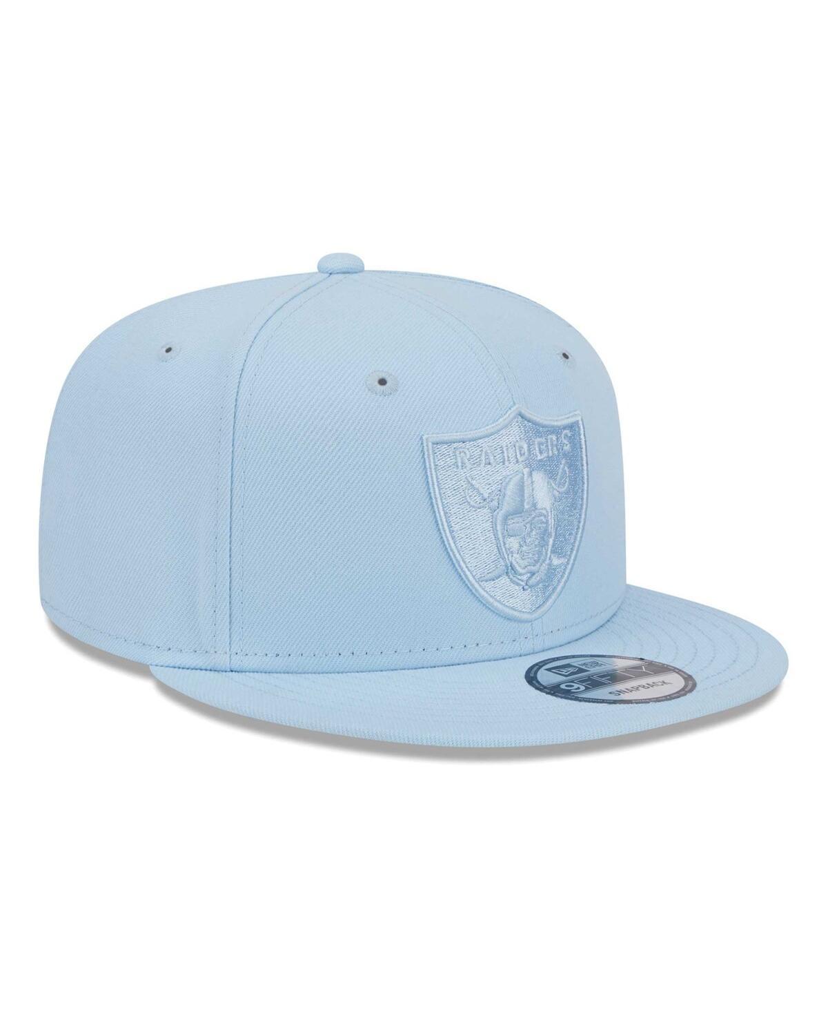 New Era Mens Light Blue Las Vegas Raiders Color Pack 9fifty Snapback Hat Product Image