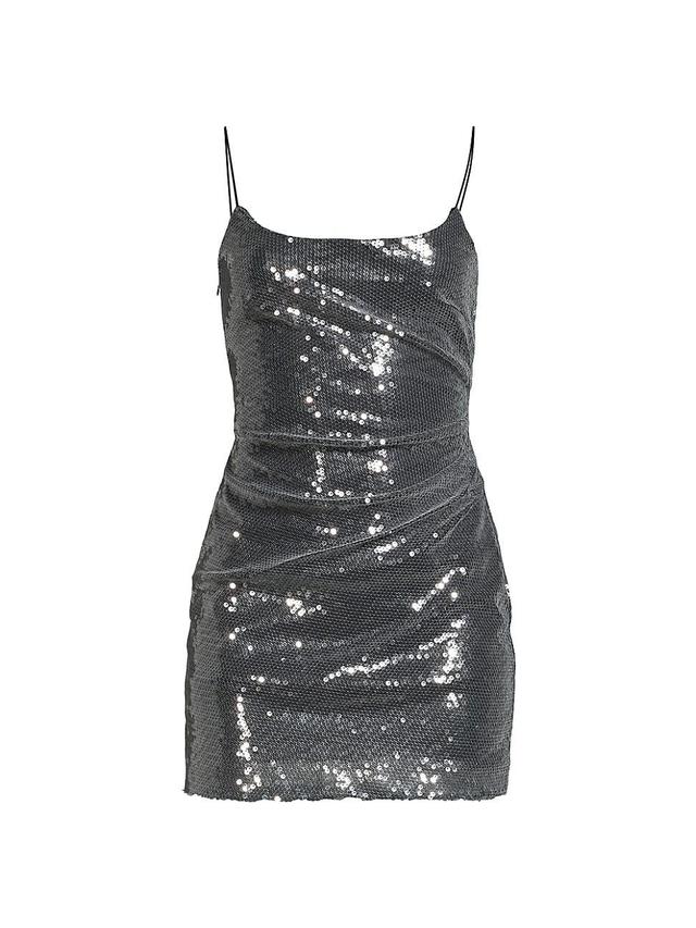 Womens Venus Sequined Minidress Product Image