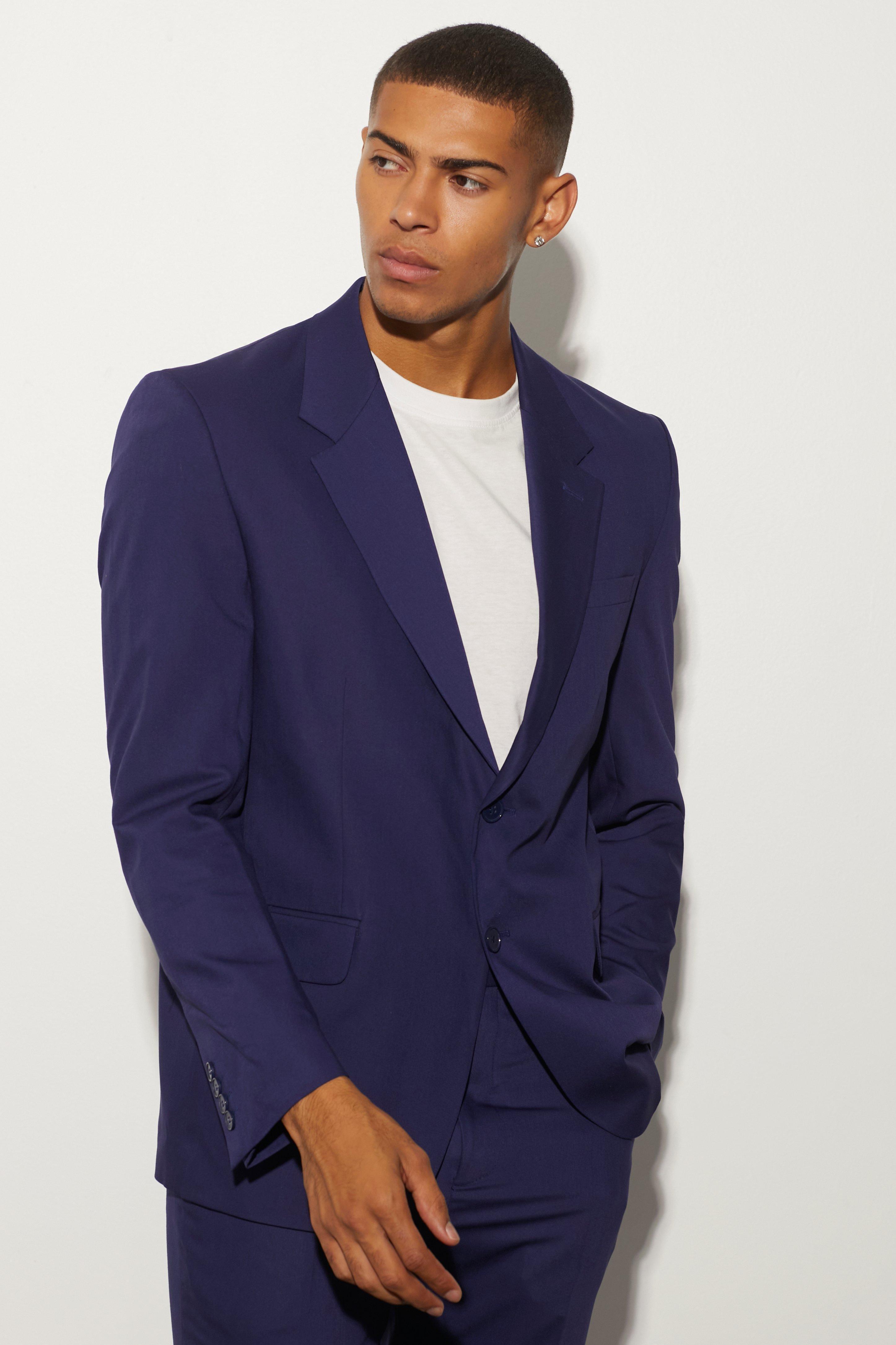 Oversized Boxy Single Breasted Suit Jacket | boohooMAN USA Product Image