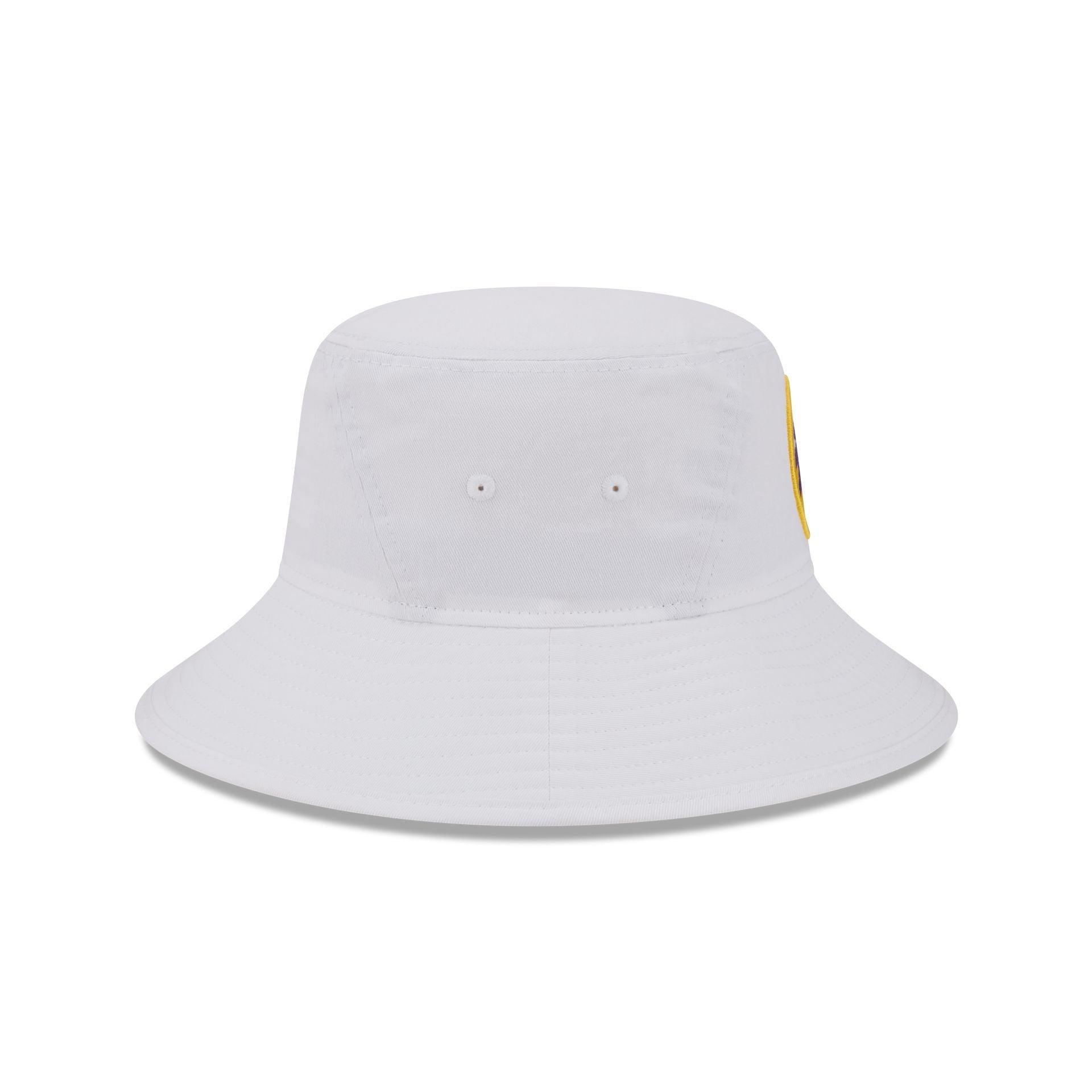 Los Angeles Sparks Optic White Bucket Hat Male Product Image