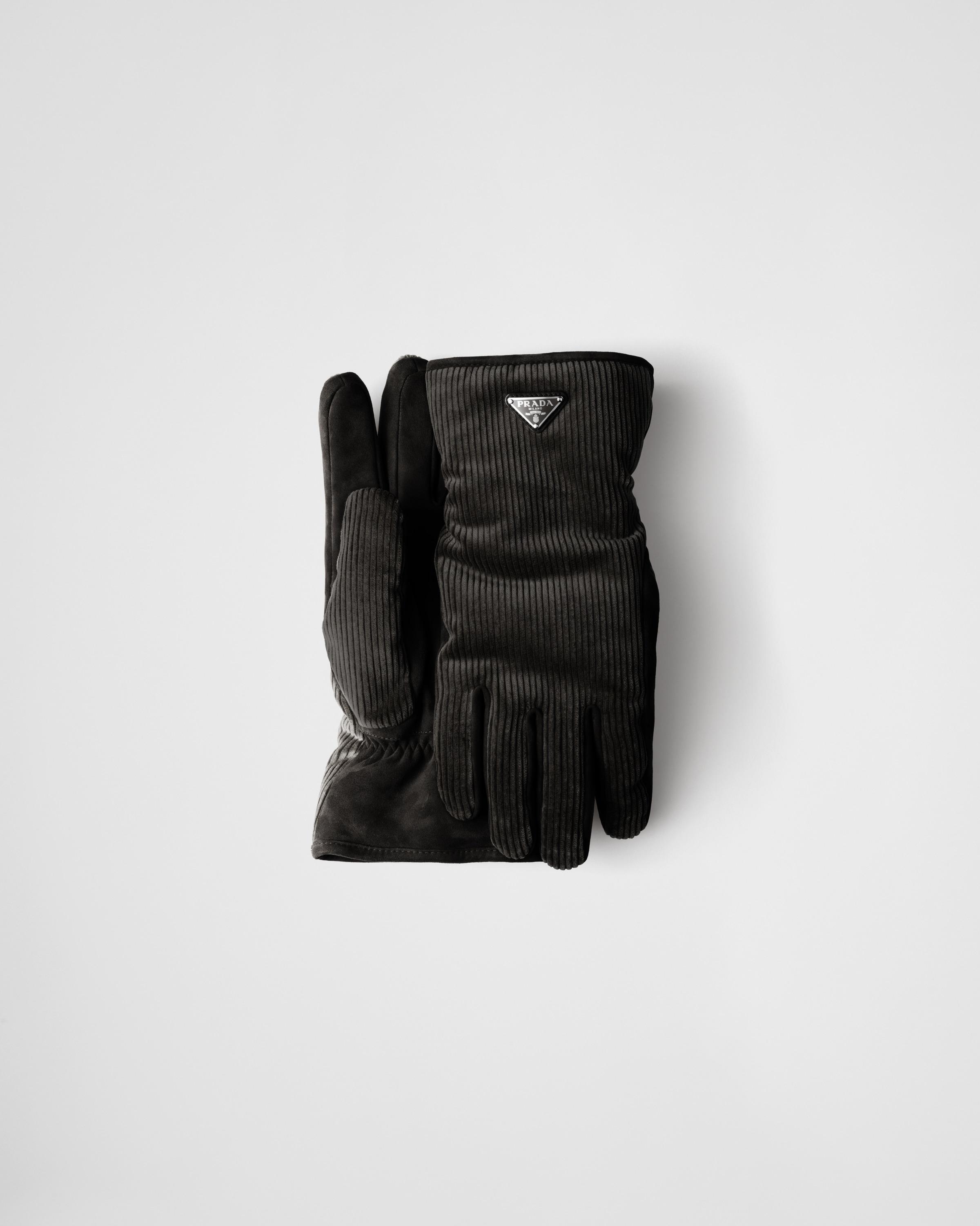 Corduroy gloves Product Image