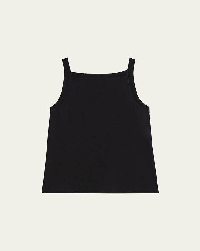 Womens Knit Square Neck Tank Product Image