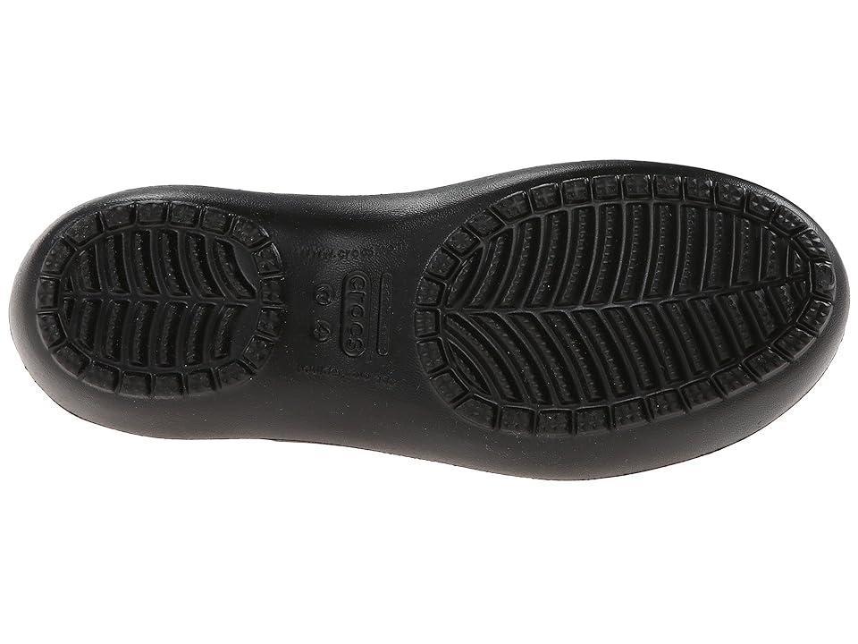 Crocs Kadee Black) Women's Slip on Shoes Product Image