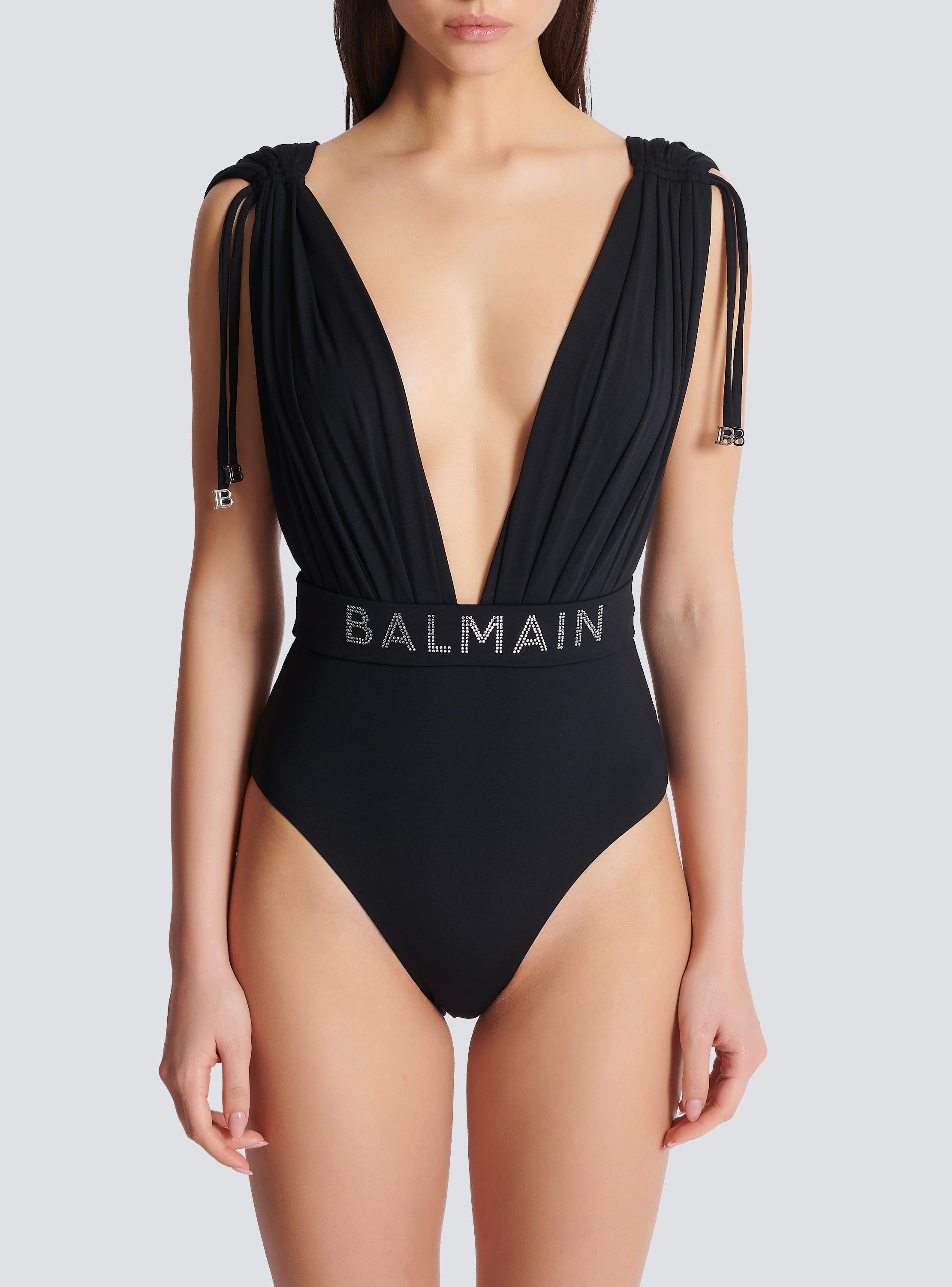 Draped swimsuit Product Image