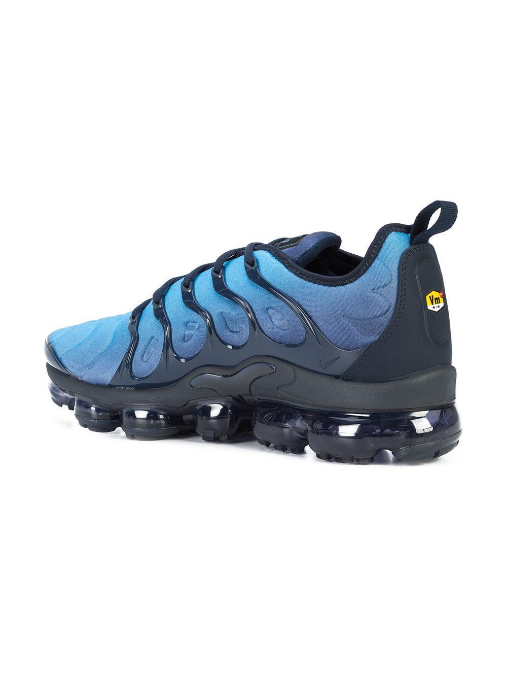 NIKE Air Vapormax Plus Sneakers In Obsidian/obsidian/photo Blue Product Image