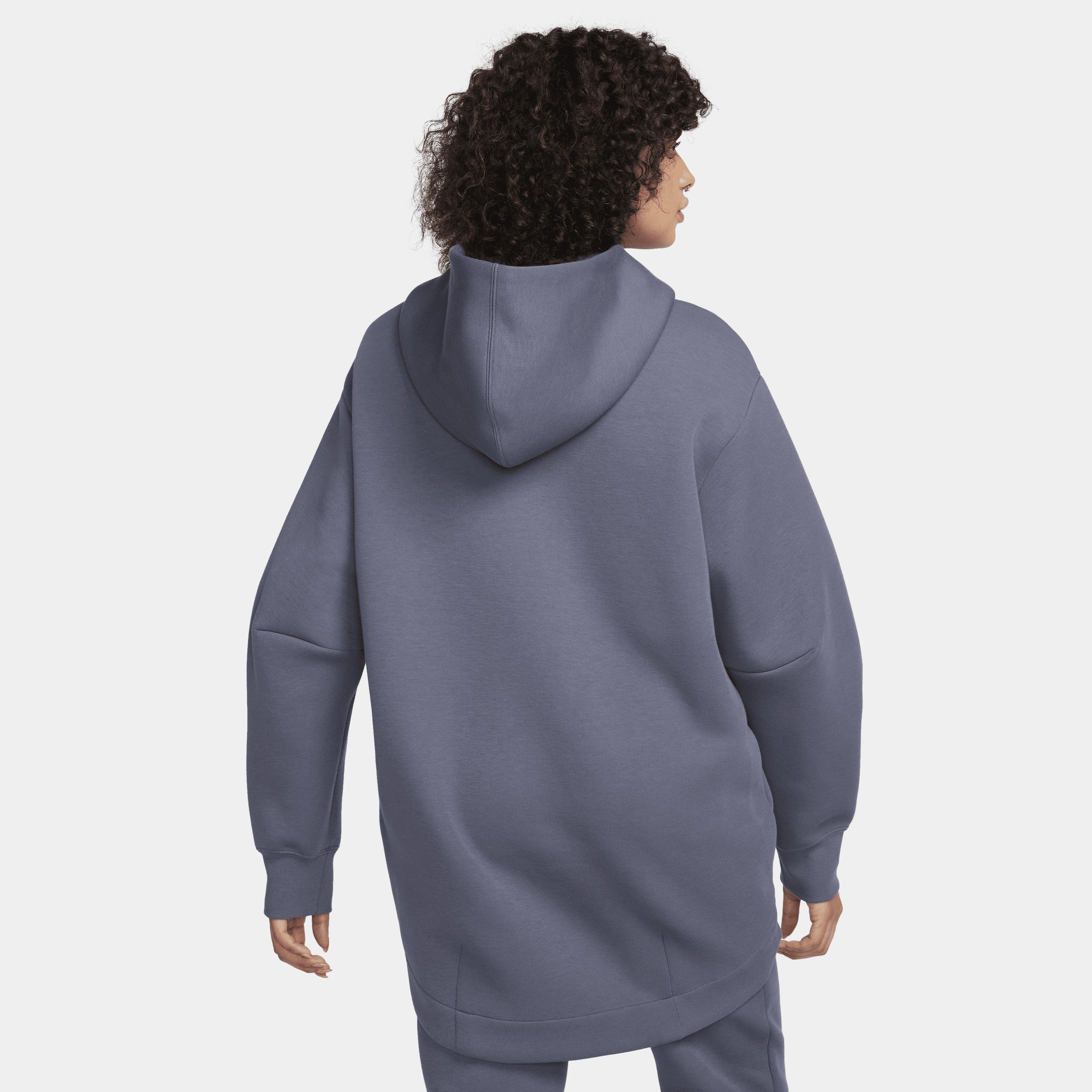 Women's Nike Sportswear Tech Fleece Oversized Full-Zip Hoodie Cape Product Image