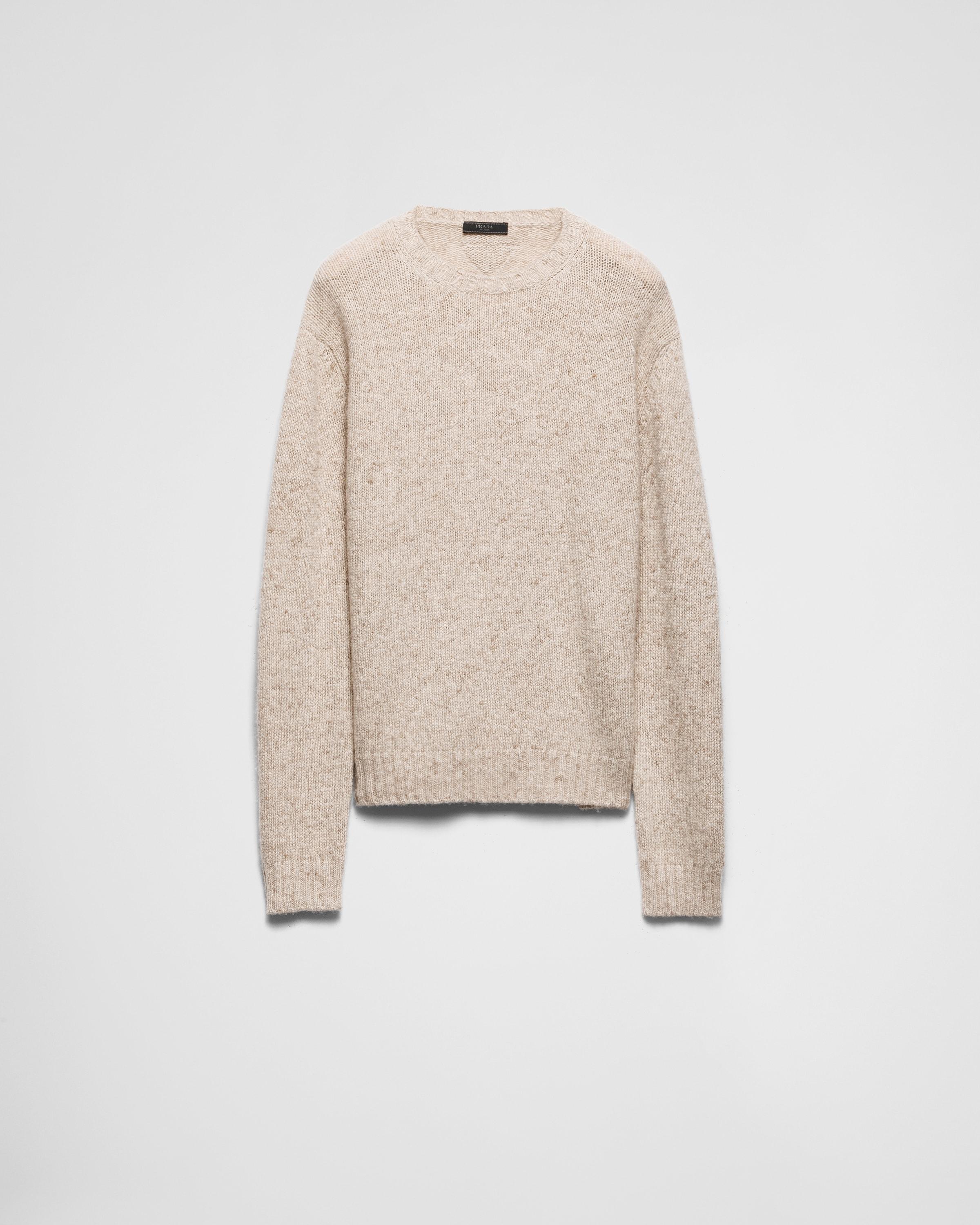 Cashmere crew-neck sweater Product Image