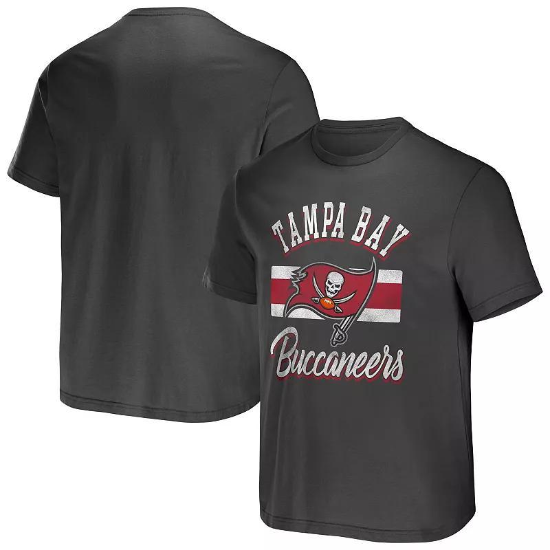 Mens NFL x Darius Rucker Collection by Fanatics Pewter Tampa Bay Buccaneers T-Shirt Product Image