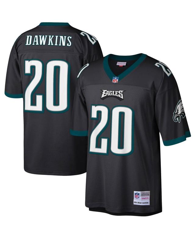 Mens Brian Dawkins Black Philadelphia Eagles Legacy Replica Jersey - Black Product Image