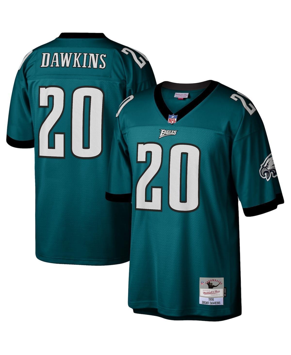 Mens Brian Dawkins Midnight Green Philadelphia Eagles 1996 Legacy Replica Jersey - Green Product Image