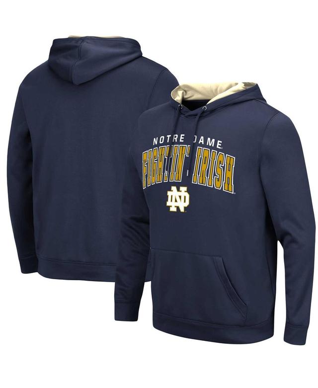 Colosseum Mens Notre Dame Fighting Irish ResistancePullover Hoodie Product Image