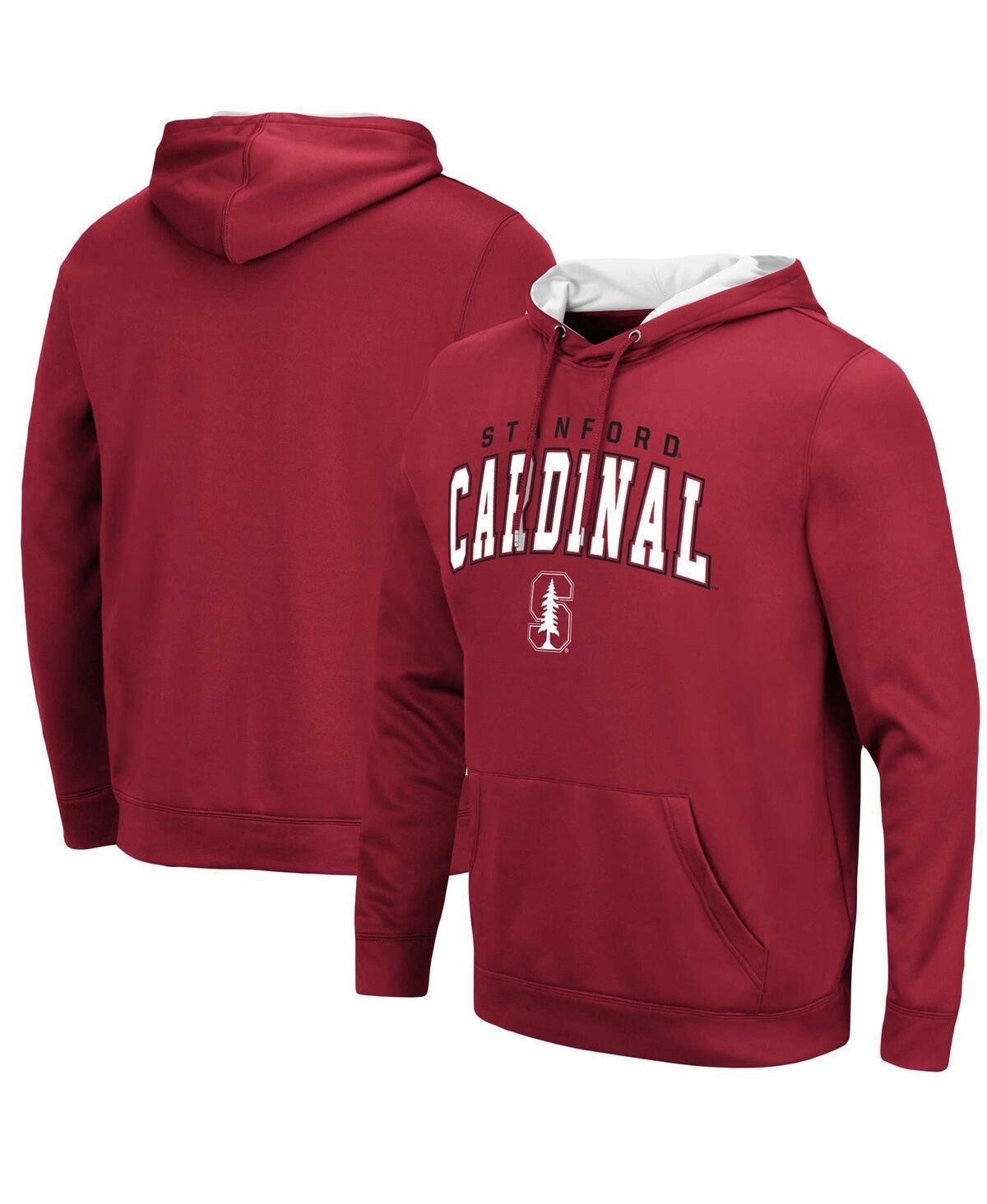 Colosseum Mens Stanford Cardinal ResistancePullover Hoodie Product Image