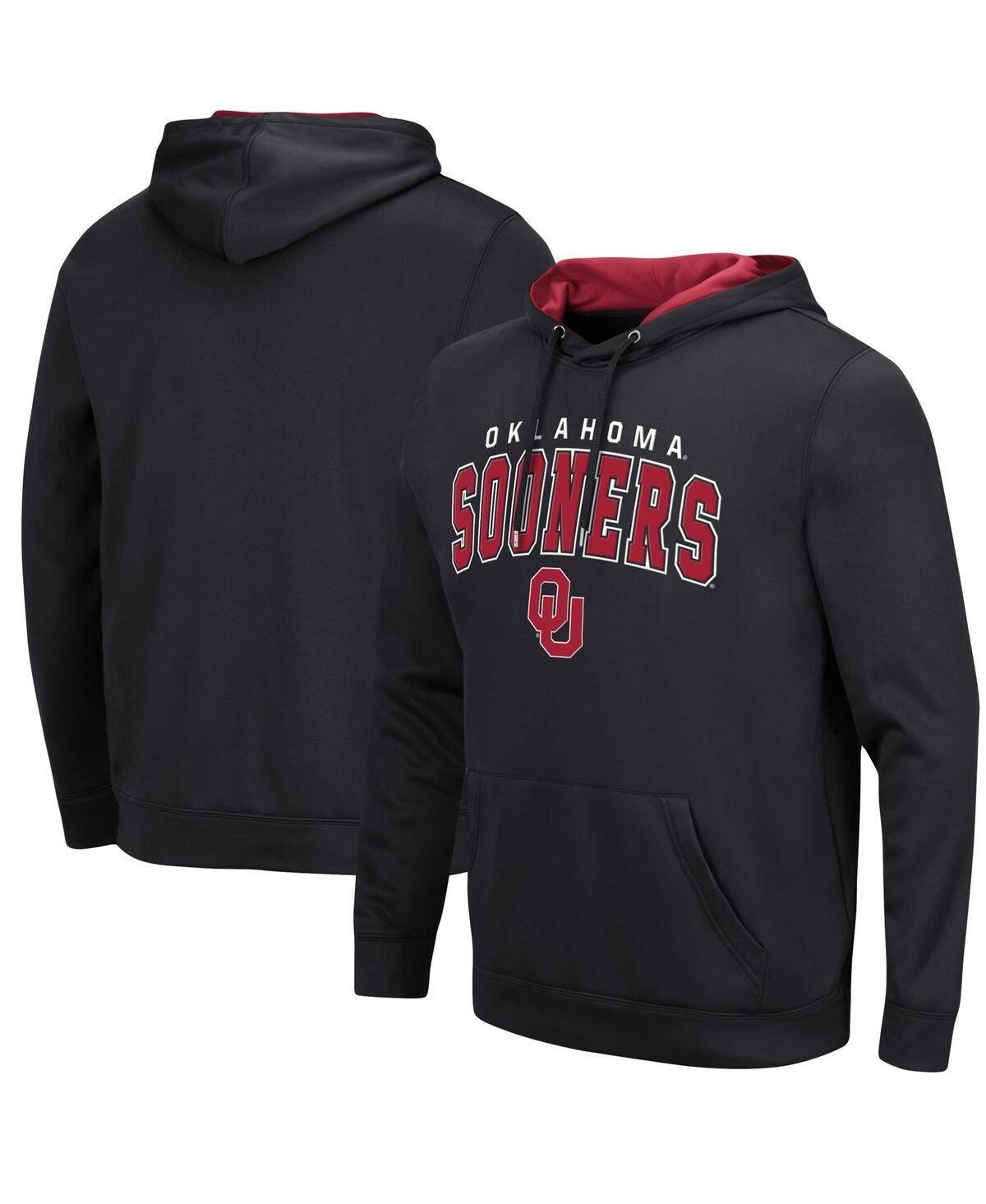 Colosseum Mens Oklahoma Sooners ResistancePullover Hoodie Product Image