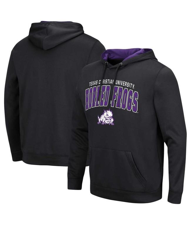 Colosseum Mens Tcu Horned Frogs ResistancePullover Hoodie Product Image