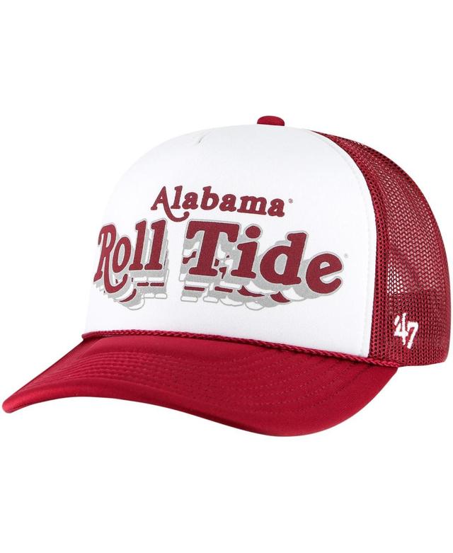 Mens 47 /Crimson Alabama Crimson Tide Article Foam Front Trucker Hat Product Image