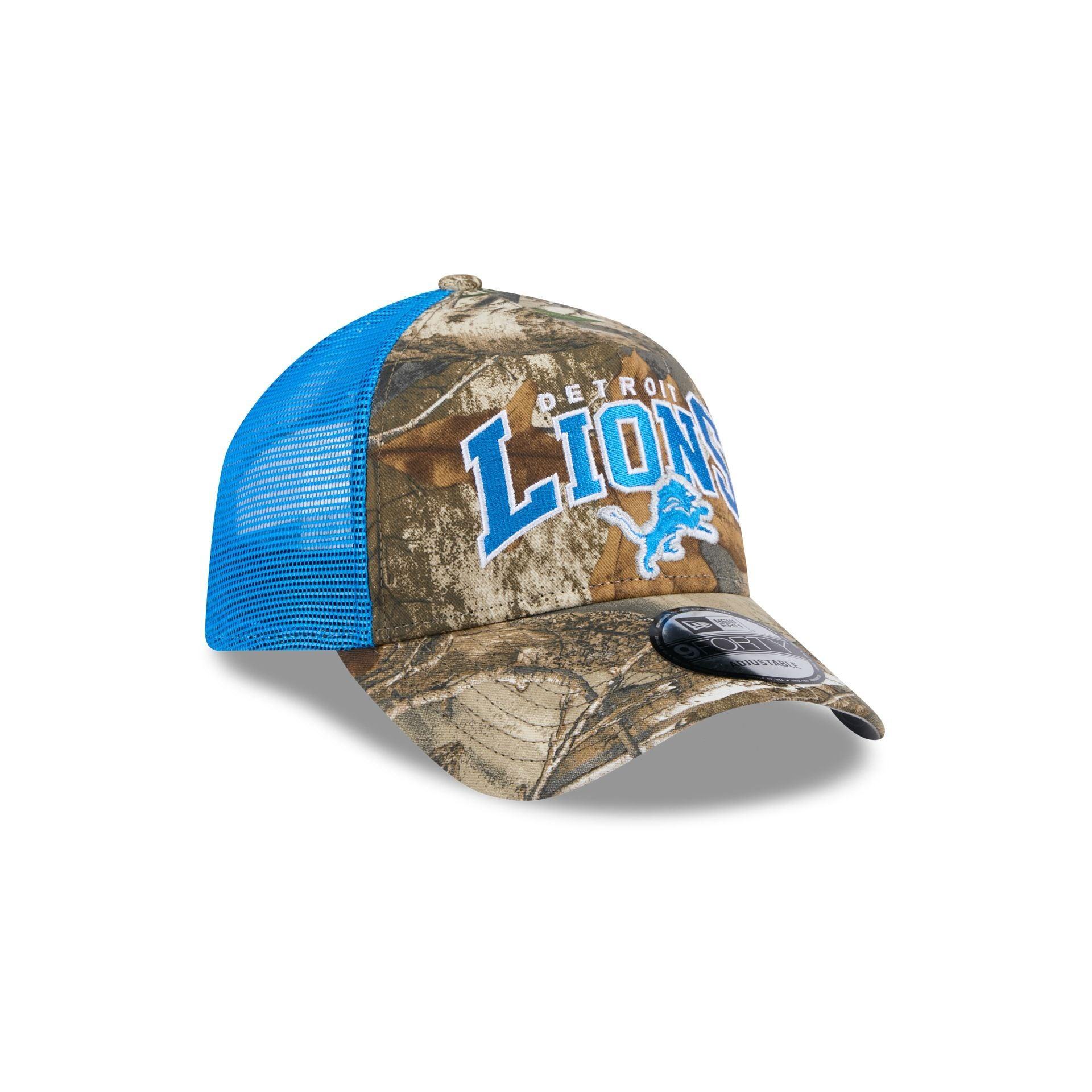 Detroit Lions Active 9FORTY A-Frame Trucker Hat Male Product Image