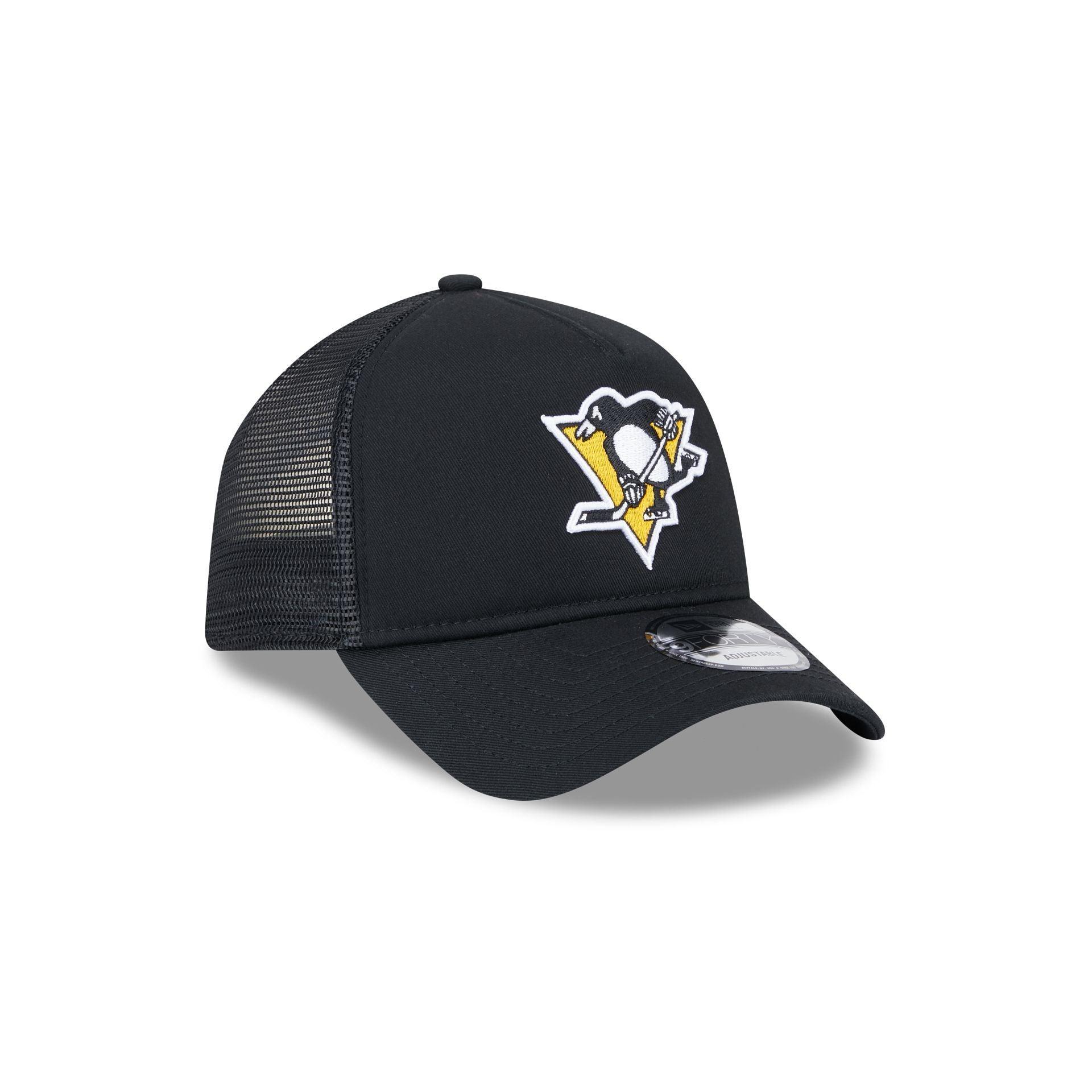 Pittsburgh Penguins 9FORTY A-Frame Trucker Hat Male Product Image