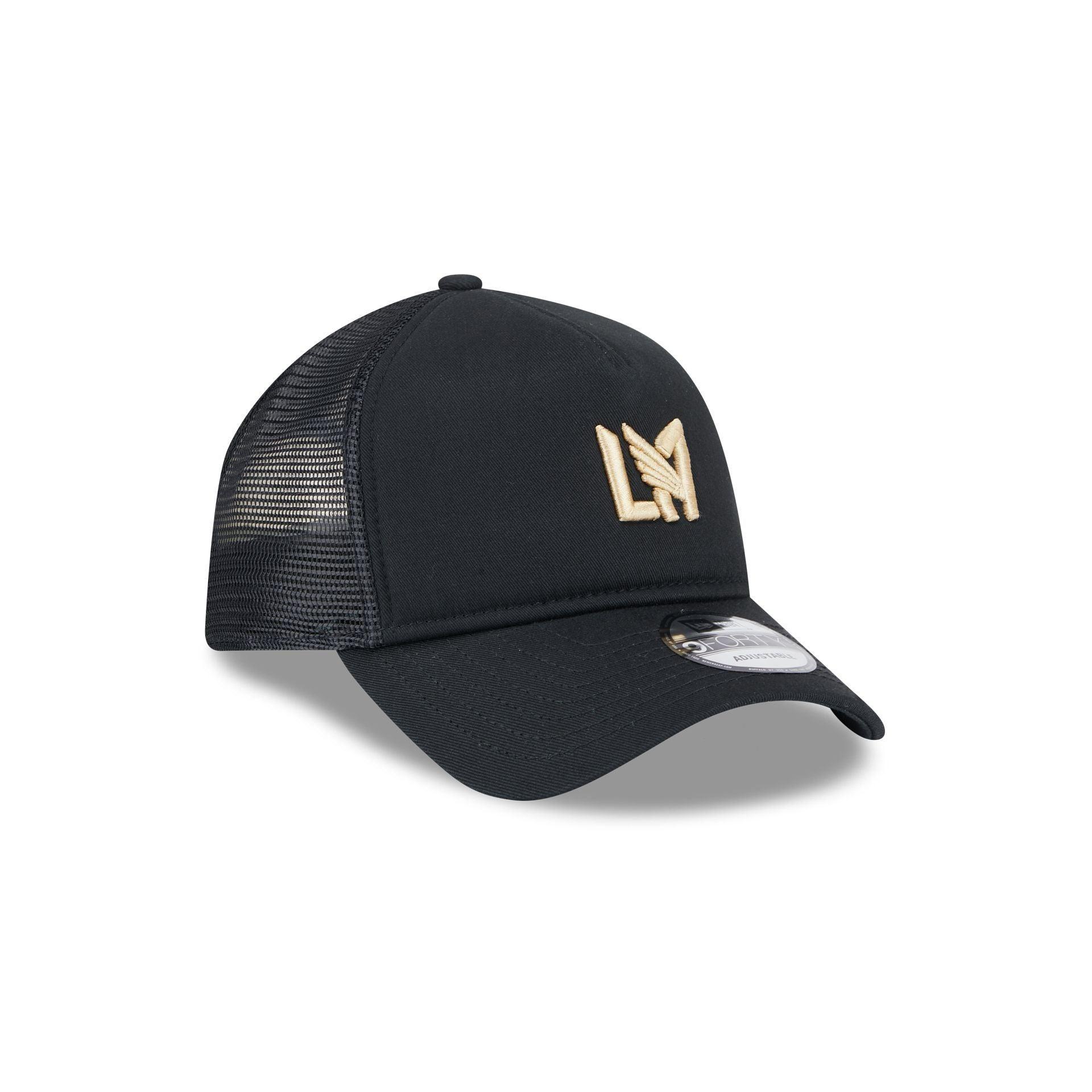 Los Angeles FC Team 9FORTY A-Frame Snapback Hat Male Product Image