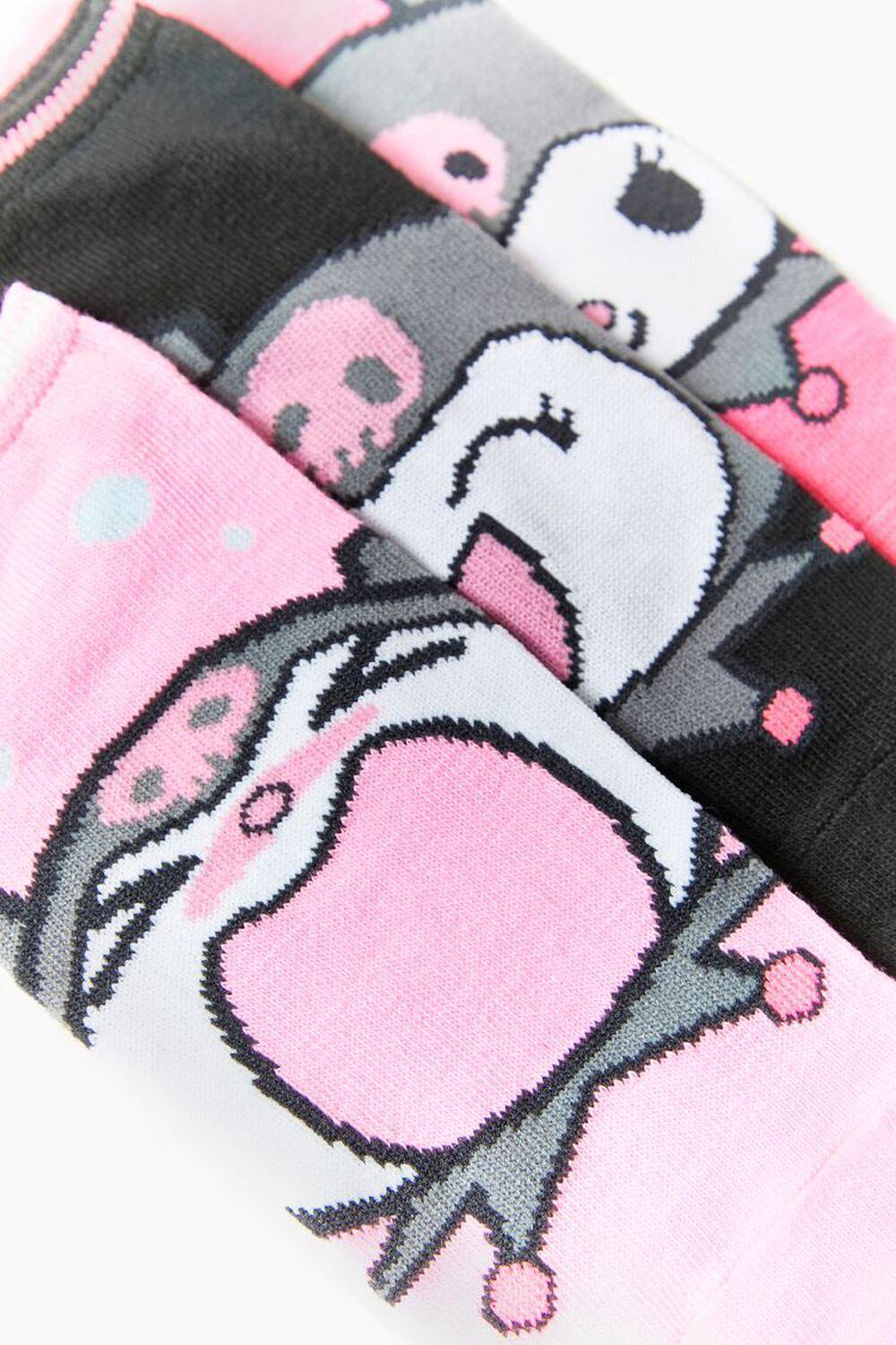 Kuromi Ankle Socks Set - 3 pack | Forever 21 Product Image