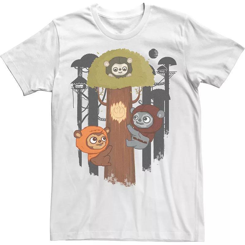 Mens Star Wars Rebel Ewoks Pop Tee Product Image