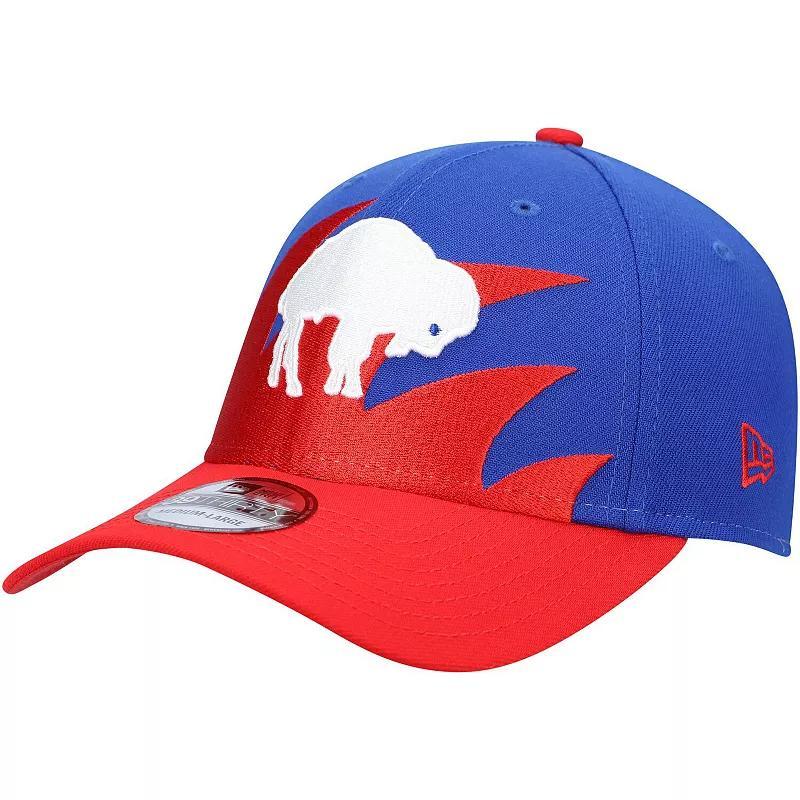 Mens New Era Royal/Red Buffalo Bills Surge 39THIRTY Flex Hat Product Image