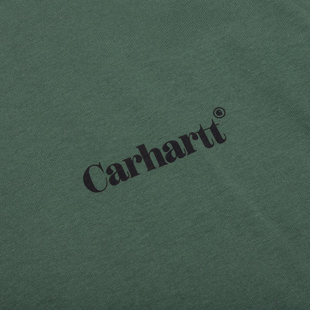 Script Tee - Dark Green Male Product Image