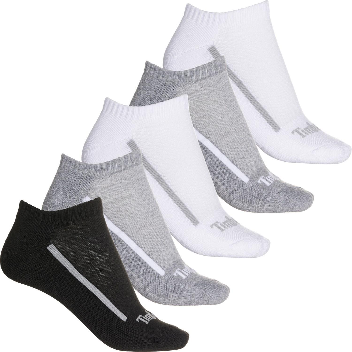 Timberland Aerated Cushioned No-Show Socks - 5-Pack, Below the Ankle (For Women) Product Image