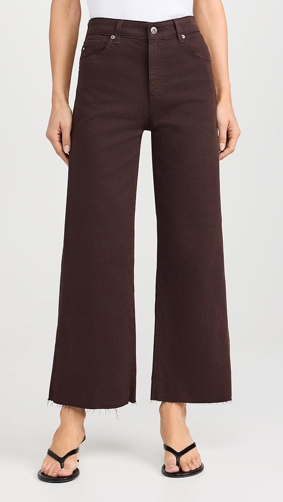 AG Saige Wide Leg Crop Jeans | Shopbop Product Image