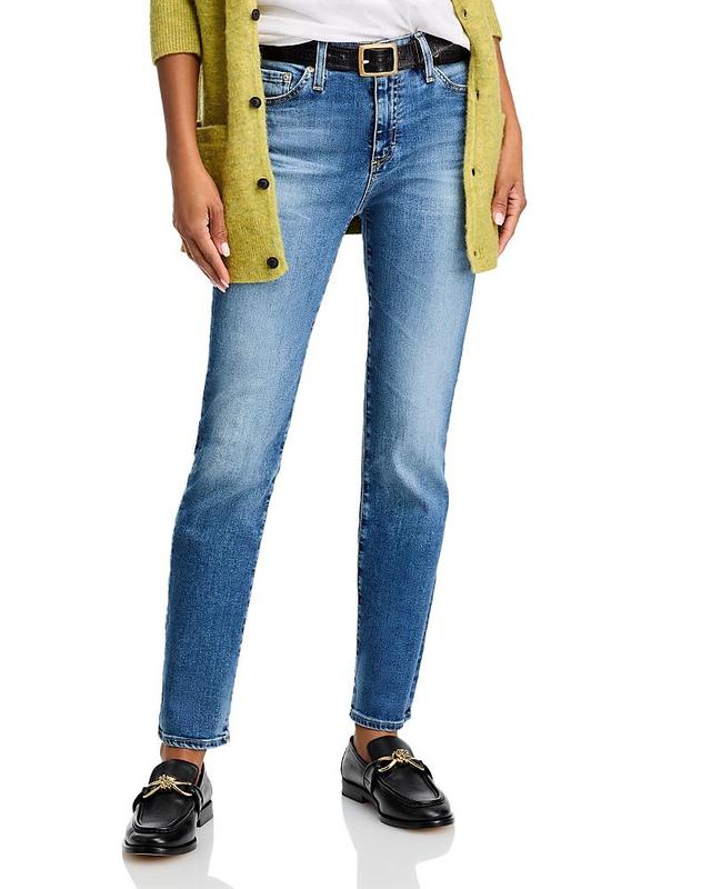 AG Jeans Mari High-Rise Slim Straight in 15 Years Shoreline (15 Years Shoreline) Women's Jeans Product Image