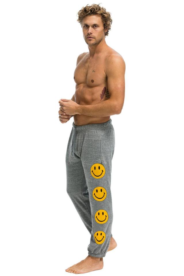 SMILEY 2 MENS SWEATPANTS - HEATHER GREY Male Product Image