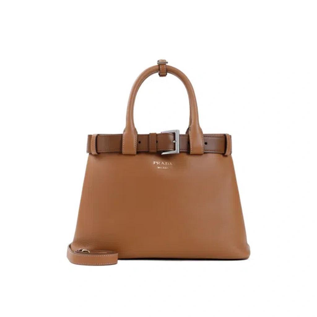 Buckle Handbag In Brown product image