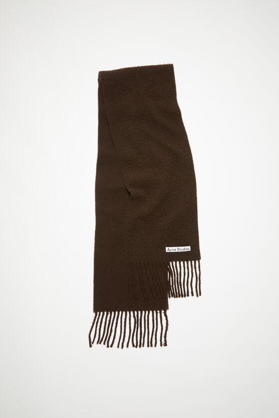 Wool fringe scarf product image