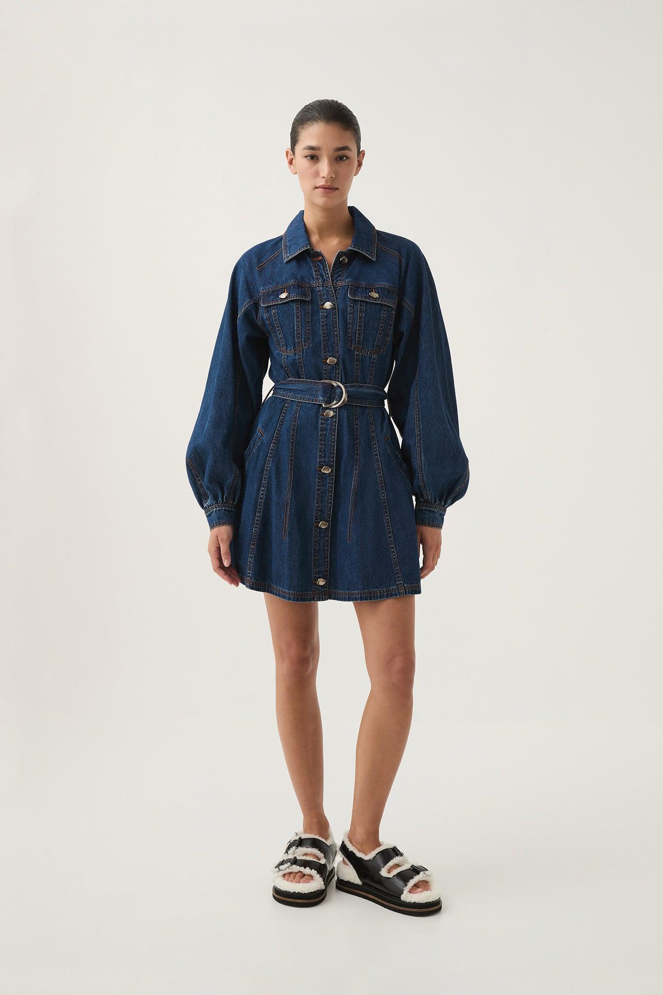 Colorado Denim Mini Dress Product Image