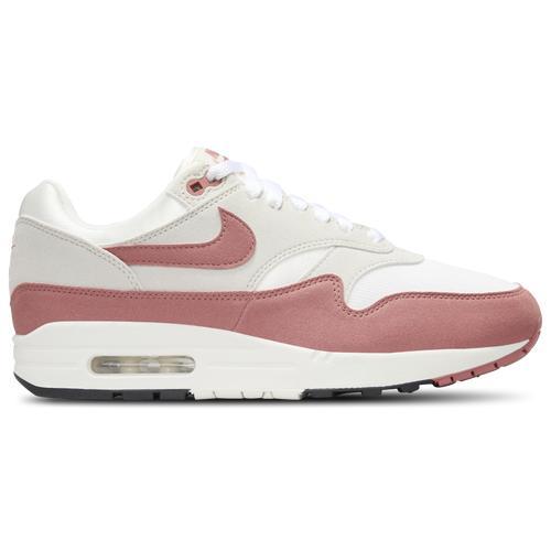 Nike Womens Air Max 1 87 - Shoes Sail/Canyon Pink/Black Product Image