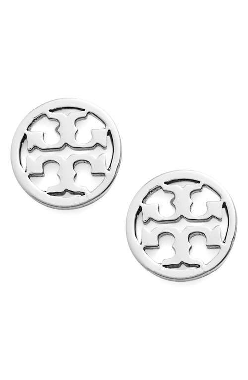 Tory Burch Circle Logo Stud Earrings Product Image