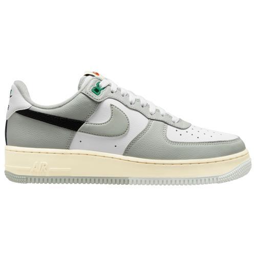 Nike Mens Nike Air Force 1 Low LV8 RMX - Mens Basketball Shoes Stadium Green/Light Silver/White Product Image