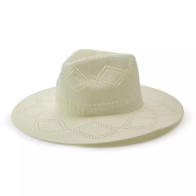 Womens Sonoma Goods For Life Novelty Knit Panama Hat Product Image