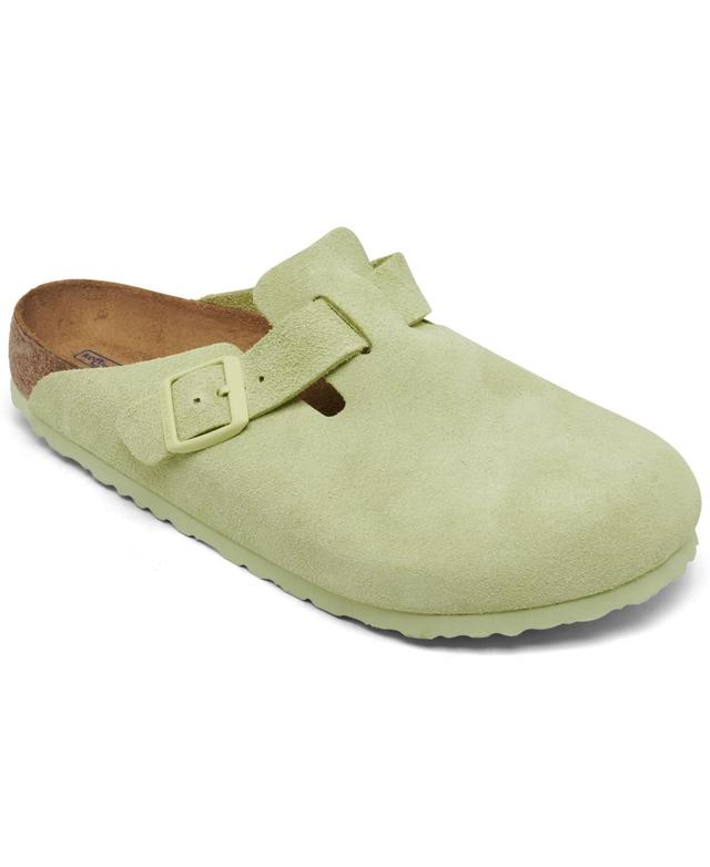 Birkenstock Mens Boston Soft Footbed Suede Leather Clogs from Finish Line Product Image