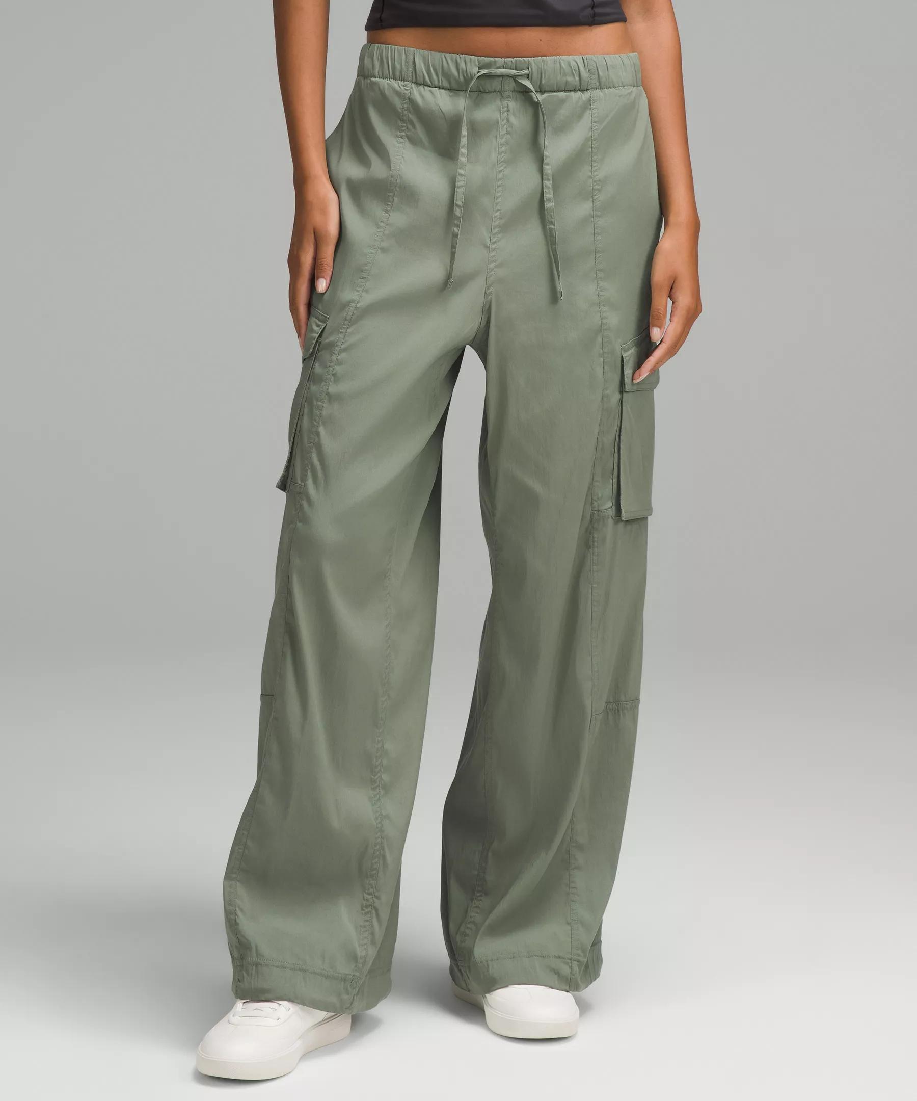 Lightweight Adjustable Mid-Rise Cargo Pant Product Image