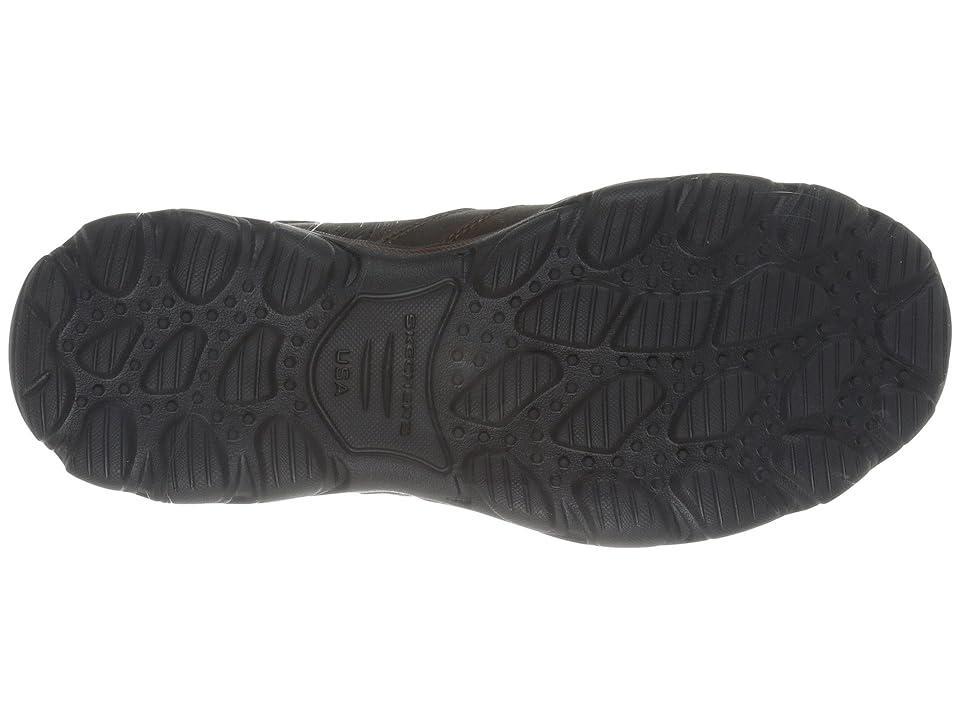 SKECHERS Relaxed Fit(r): Montz - Devent (Dark ) Men's Slip on Shoes Product Image