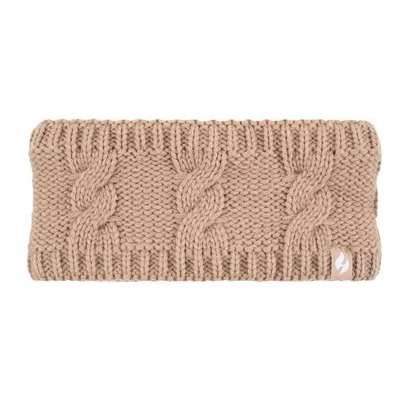 Womens Heat Holders Heatweaver Lined Cable Knit Headband Product Image