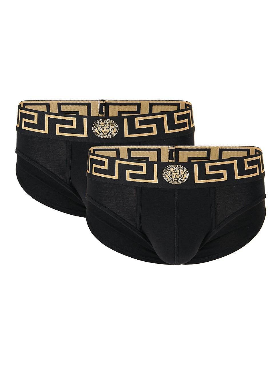 Versace Greca Border 2-Pack Briefs Product Image