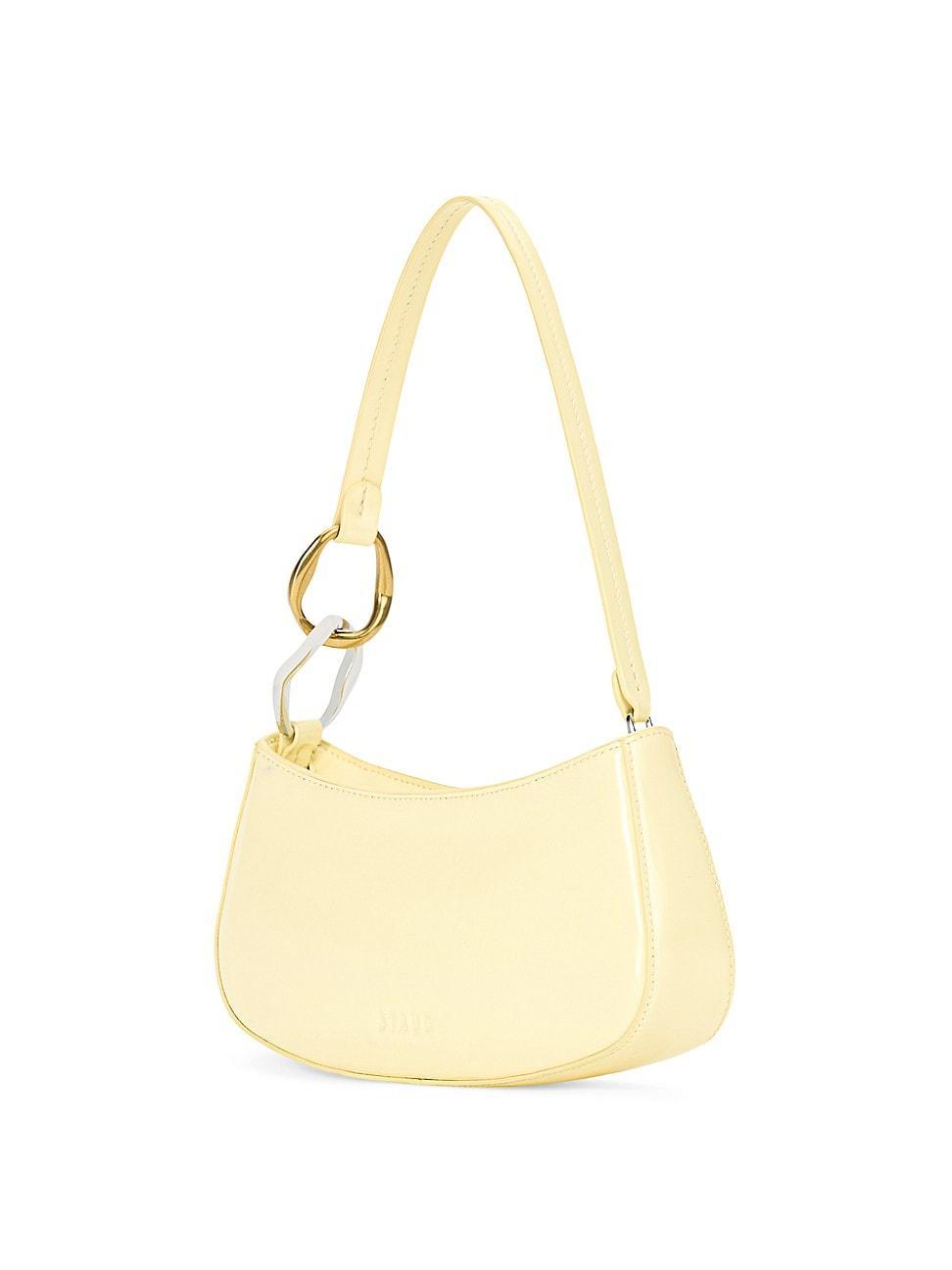 Womens Ollie Chain-Link Leather Shoulder Bag Product Image