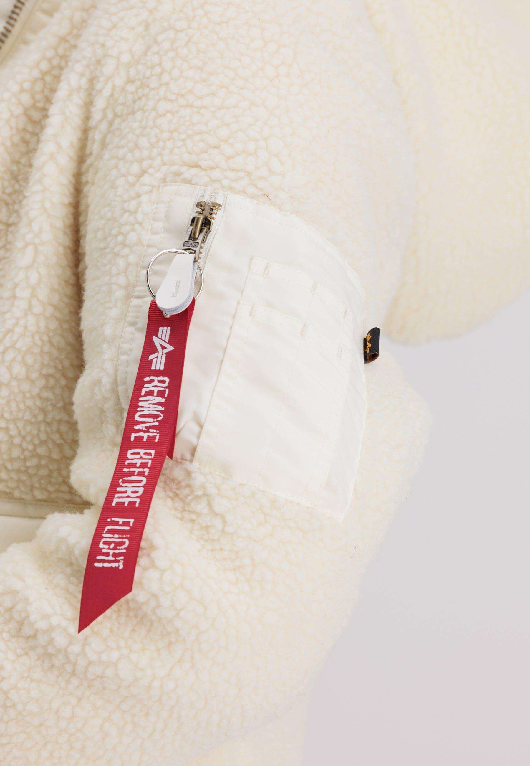 ZIP HOOD TEDDY JACKET W Product Image