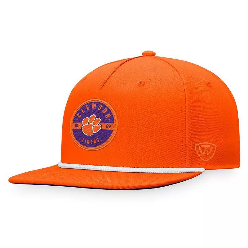 Mens Top of the World Clemson Tigers Bank Hat Product Image