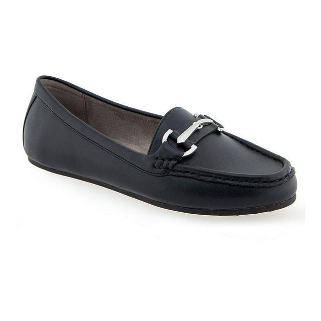 A2 by Aerosoles Day Drive Womens Moccasin Flats Black Product Image