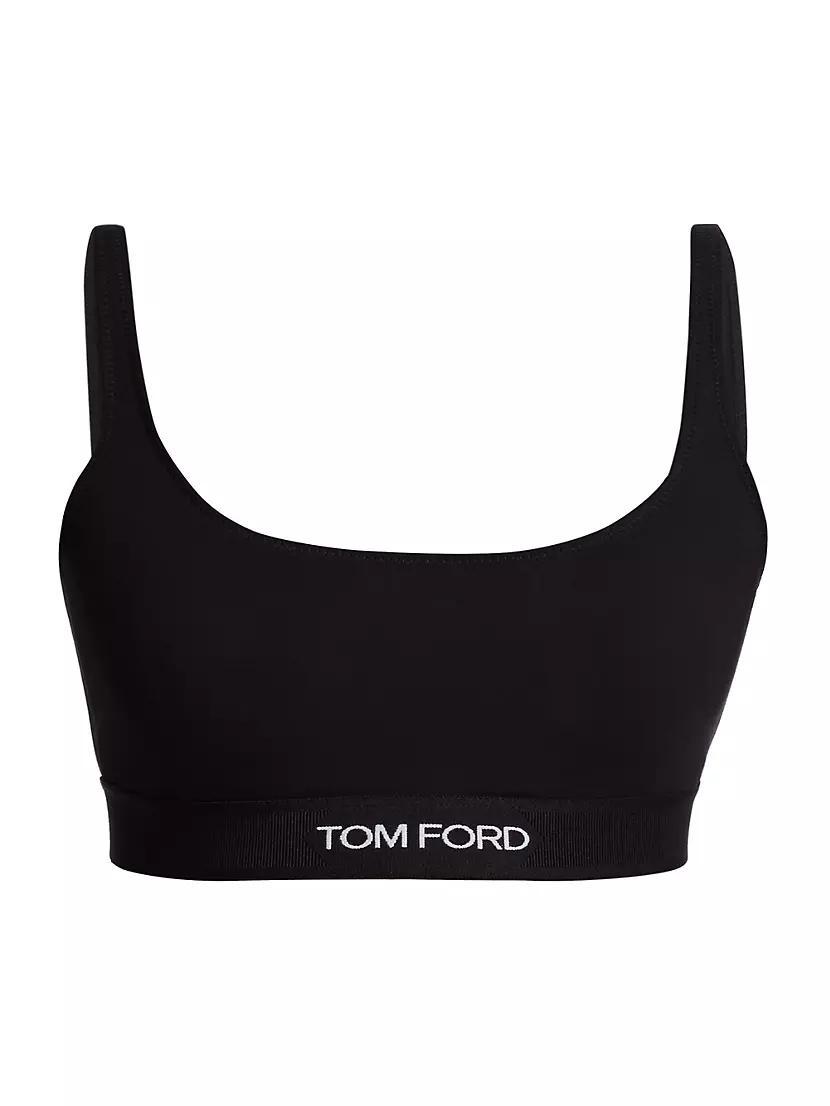 Logo Band Jersey Bralette Product Image